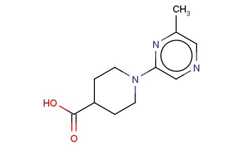 1-(6-METHYLPYRAZIN-2-YL)PIPERIDINE-4-CARBOXYLIC ACID